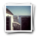 Vista do mar, do alto de uma torre da fortaleza [de Tiracol]