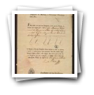 PASSAPORTE do secretário de estado da Marinha e Ultramar, visconde de Anadia [João Rodrigues de Sá e Melo], autorizando Bartolomeu Valentim a viajar do porto da cidade de Lisboa para a costa de África.