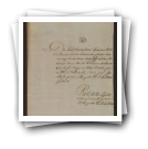 PASSAPORTE do governador de Cabo Verde e praças anexas no continente da Guiné, D. António Coutinho de Lencastre, autorizando a viagem da ilha de Santiago para a ilha da Madeira, da escuna denominada Livramento e Santo António, de que é mestre João Crisóstomo Teixeira e senhorio o sargento-mor António José da Silva Bitancourt.