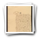 OFÍCIO do piloto, Francisco António do Espírito Santo, ao major-general da Armada [D. João Manuel de Meneses], em que, tendo sido sentenciado a 5 anos de degredo para Cabo Verde, vem pedir a esmola de um capote e de um cobertor.